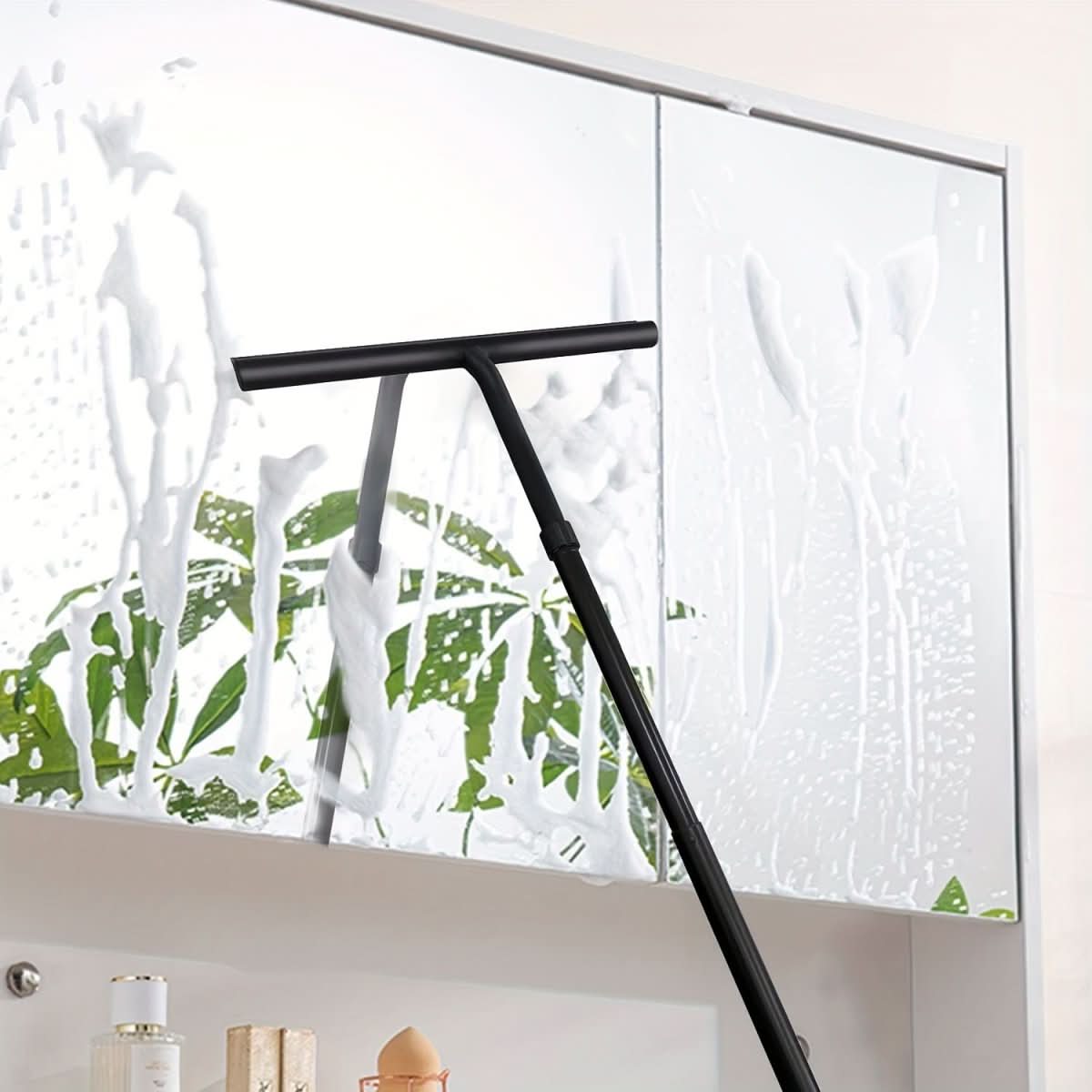 VersaSqueegee Adjustable Shower Cleaner for Crystal Clear Surfaces