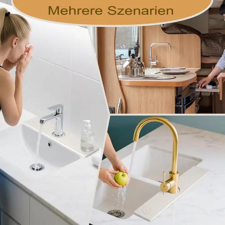 Stylish and Durable Stone Mat Set for Kitchen and Bathroom – High Absorbency (2 Pieces)