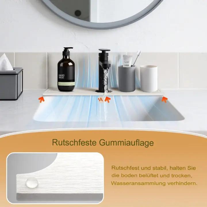 Stylish and Durable Stone Mat Set for Kitchen and Bathroom – High Absorbency (2 Pieces)