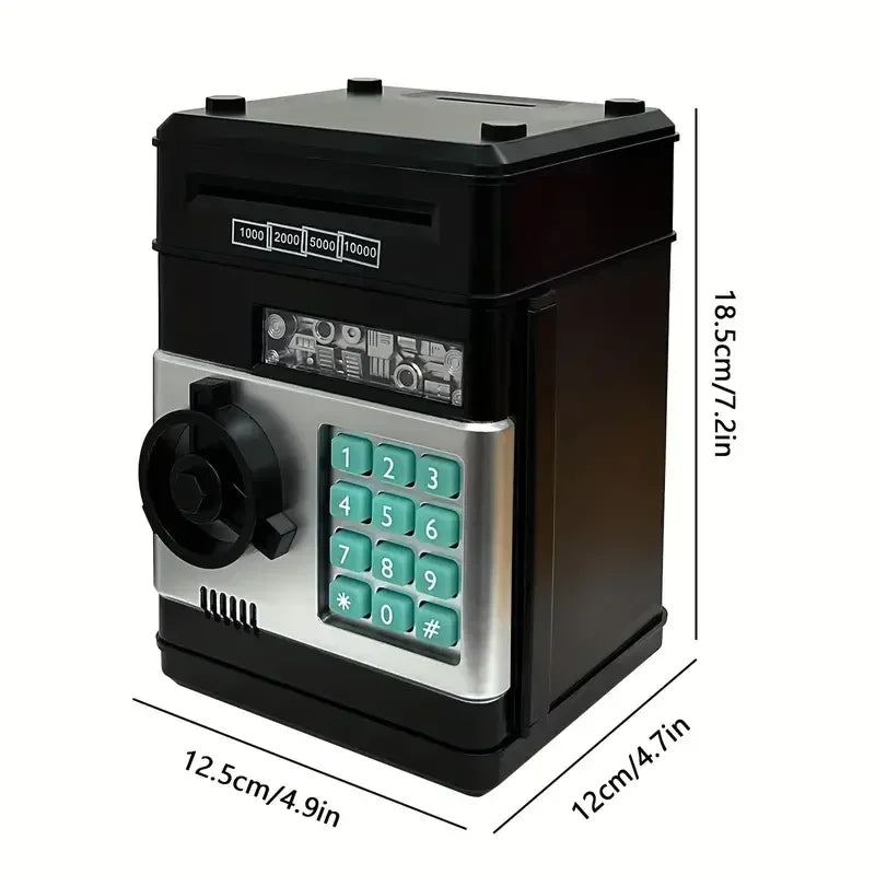 Smart Savings Vault with Password Protection for Kids