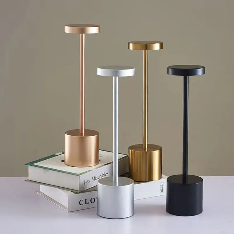 Portable Touch-Control LED Lamp for Elegant Ambient Lighting
