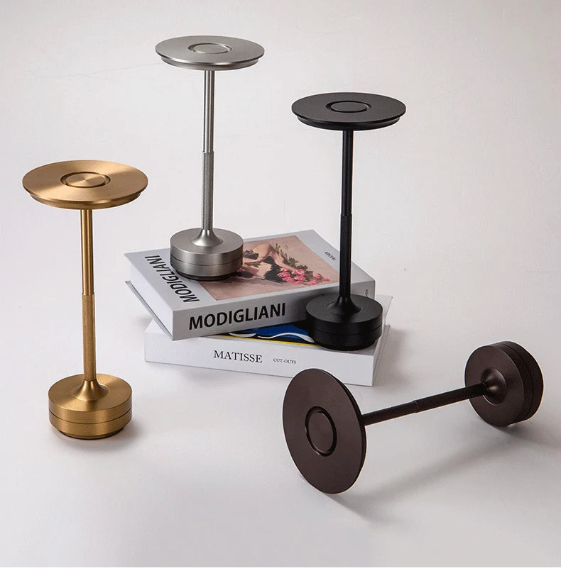 Sleek Touch-Controlled Rechargeable LED Table Lamp