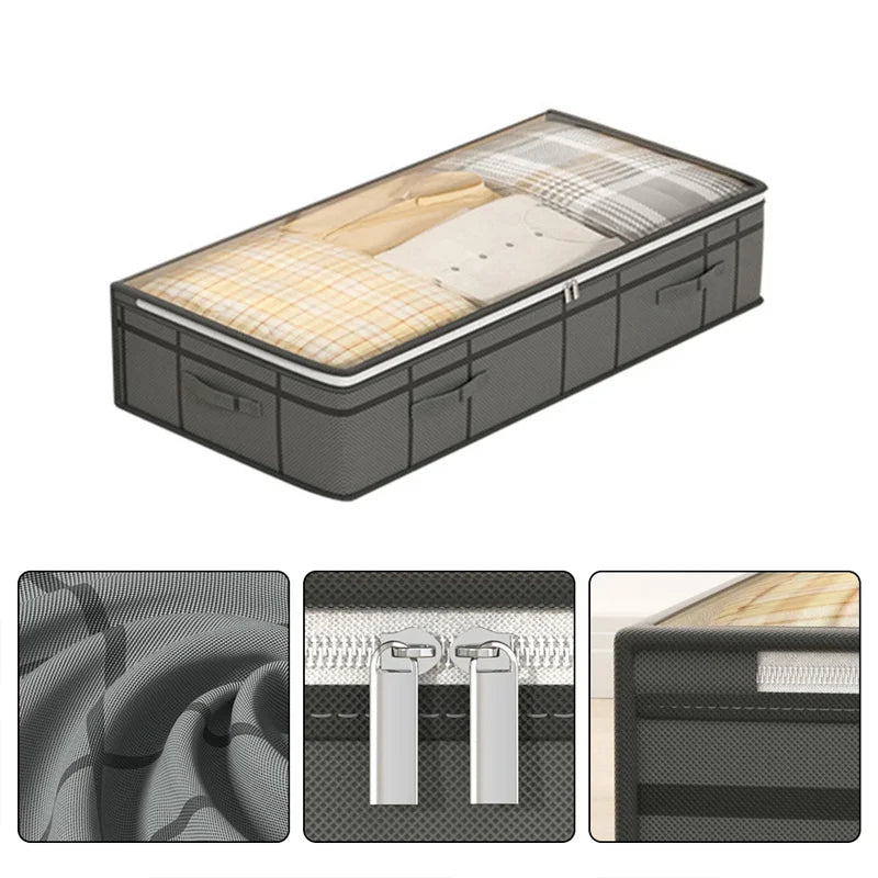 MaxiStore Foldable Underbed Organizer with Spacious Design