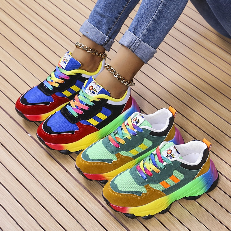 VibrantStep Comfort Sneakers for Everyday Support