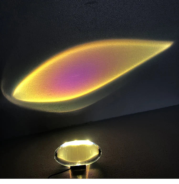 Sleek LED Crystal Egg Lamp for Elegant Home Ambiance