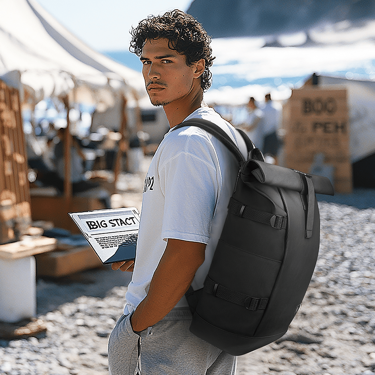 ExpandaPack Versatile Outdoor Backpack with Laptop Sleeve