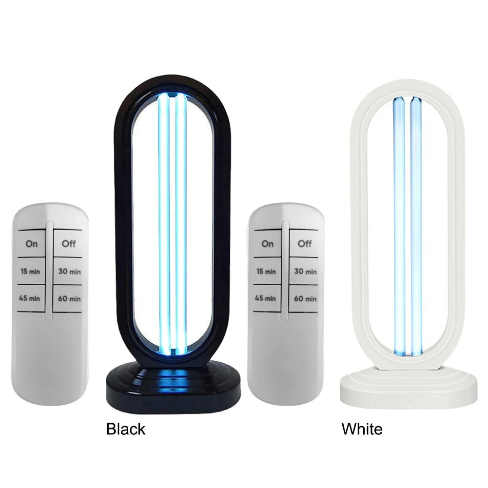 Smart UV Sanitizing Lamp with Remote & Timer for Home Use