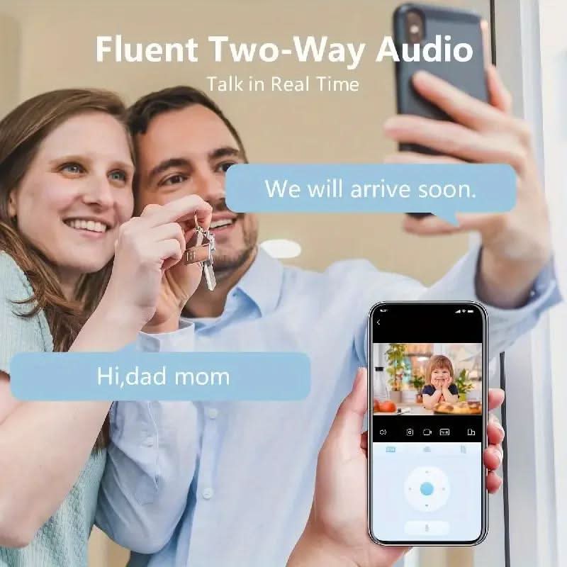 SecureView 360° Home Surveillance Camera with Night Vision