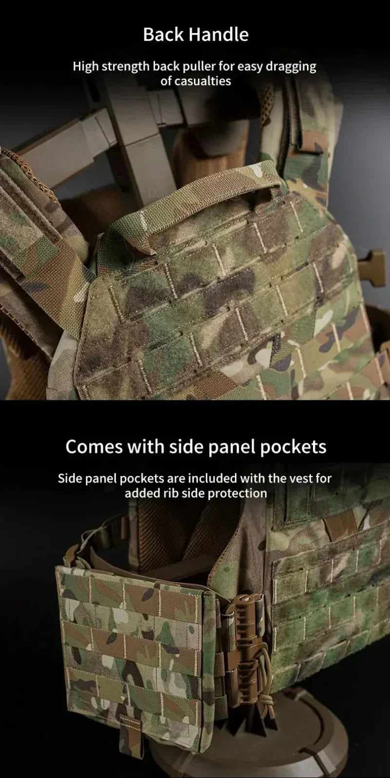 Guardian Tactical Vest with Quick-Release and Modular Design