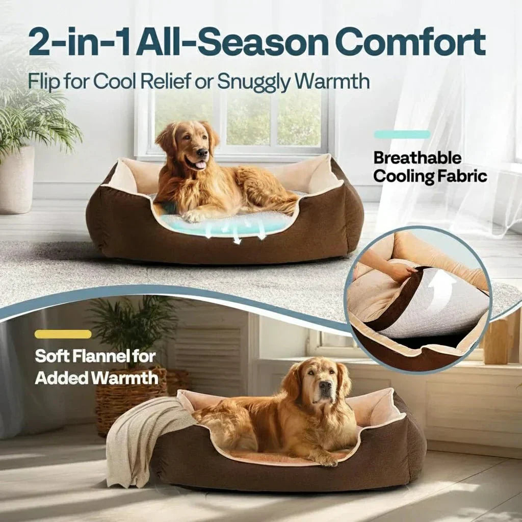 Ultimate Comfort Waterproof Foam Dog Bed for Every Breed