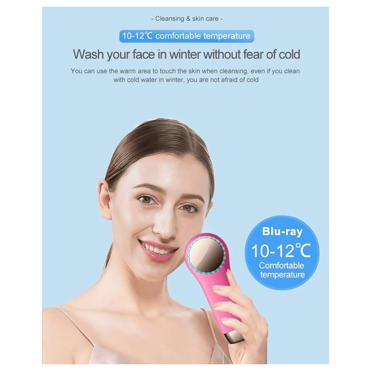 RadiancePro 3-in-1 Skincare Brush for Glowing Skin