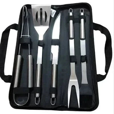 GrillMaster Pro Stainless Steel BBQ Tool Collection