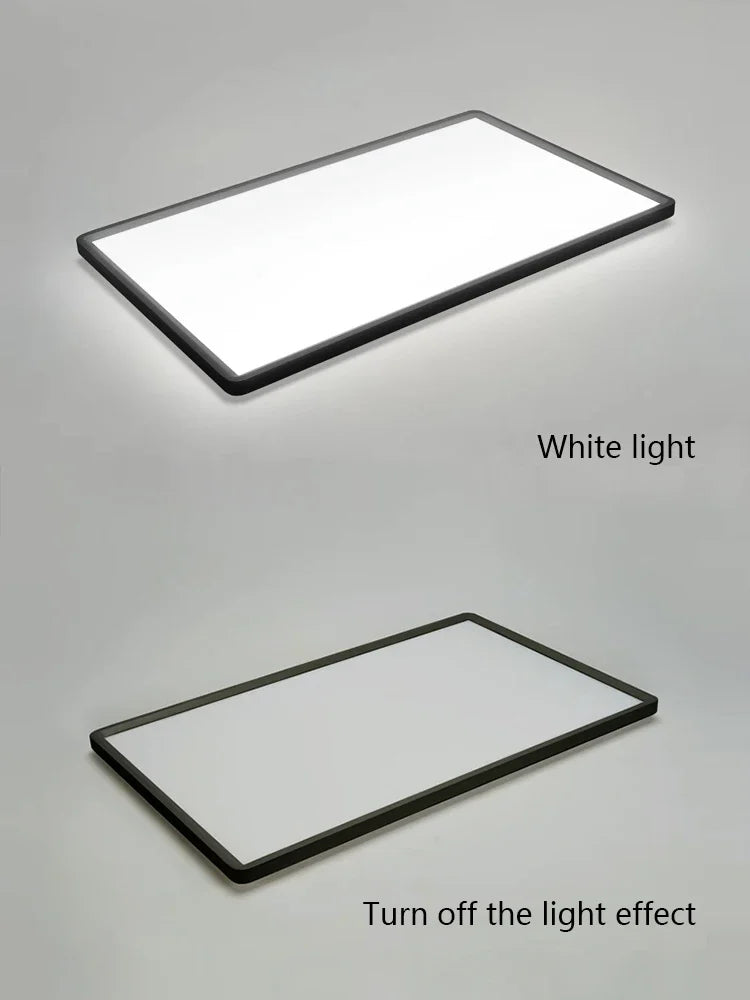 Rectangular Taavita Ceiling Light for the Kitchen