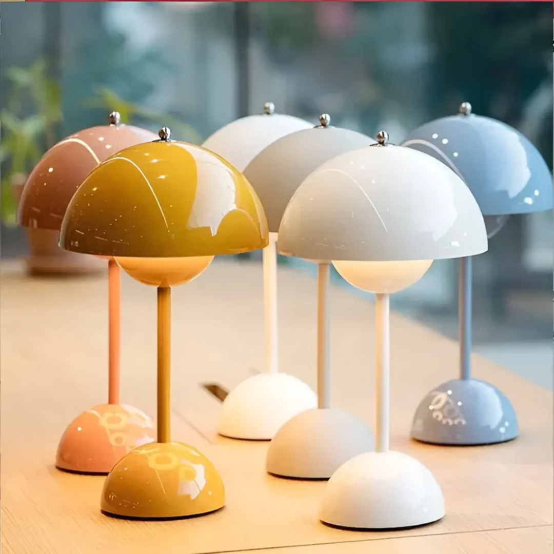 Wireless Control Scandinavian Lamp – Adjustable Brightness, Cordless Design