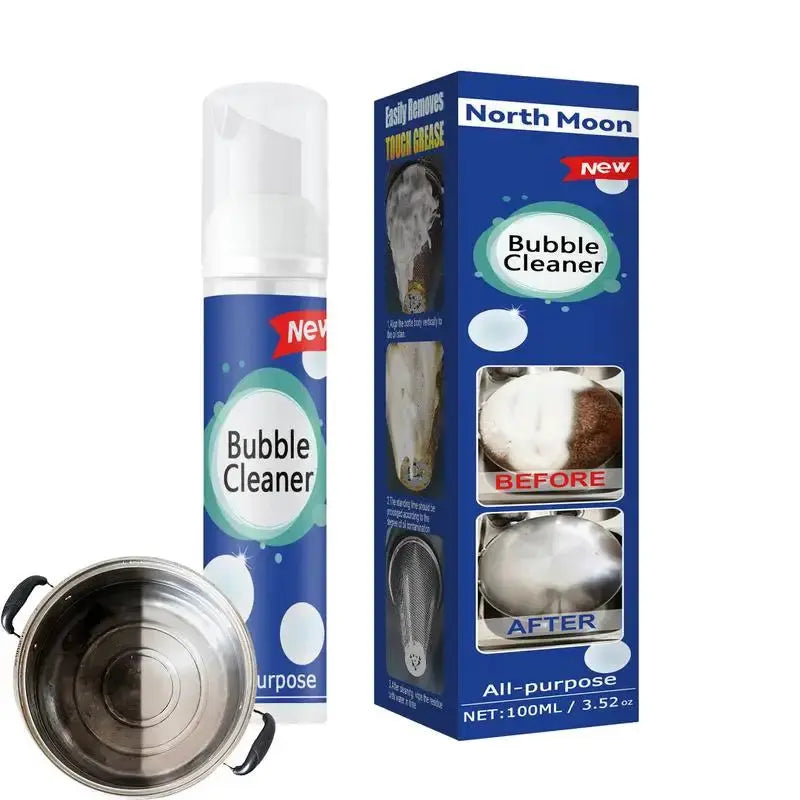 Grease Remover Foam Cleaner for Kitchen Surfaces – No Rinsing Required
