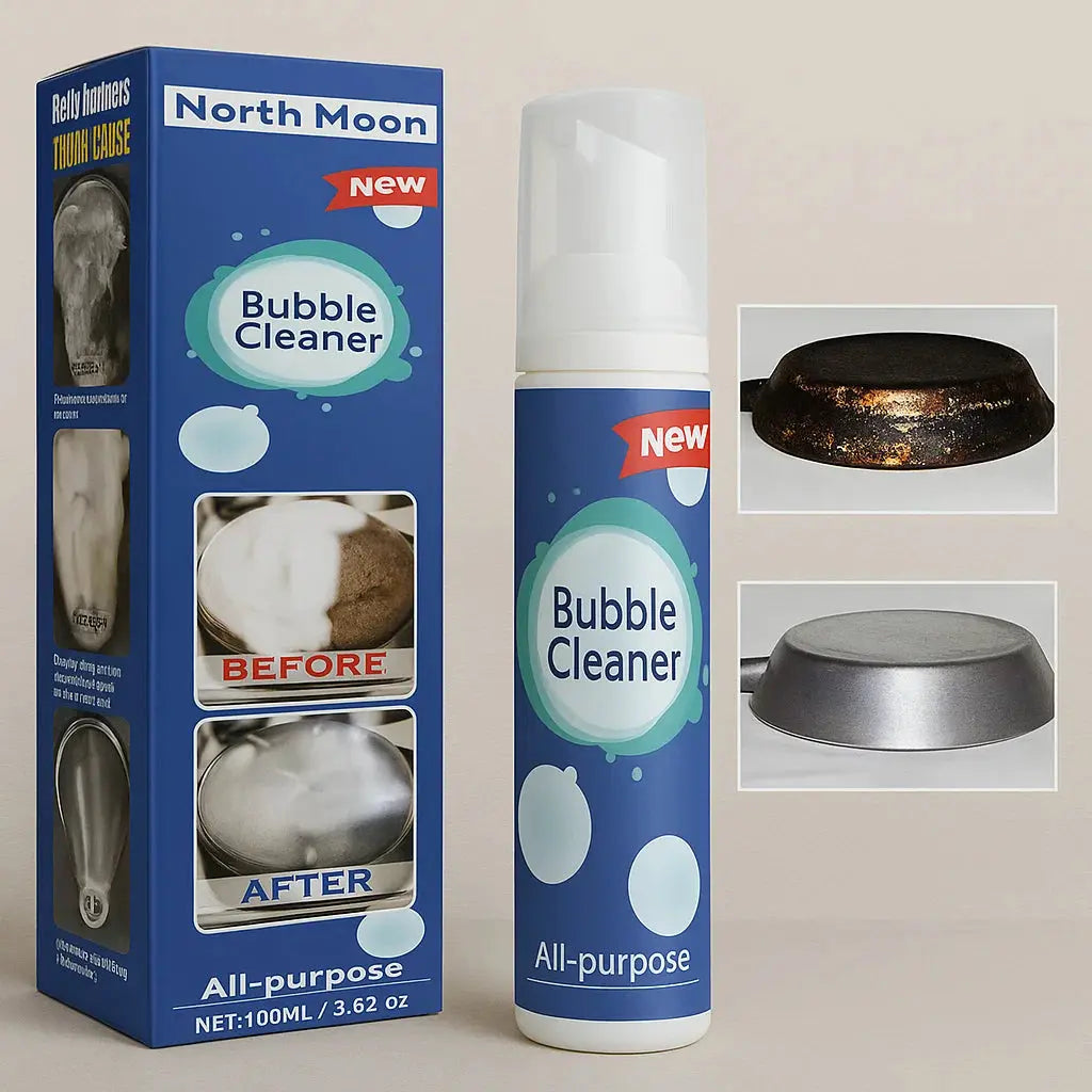 Grease Remover Foam Cleaner for Kitchen Surfaces – No Rinsing Required