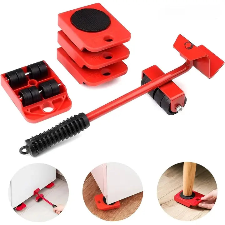 Sturdy Furniture Mover Wheel Kit for Effortless Transport
