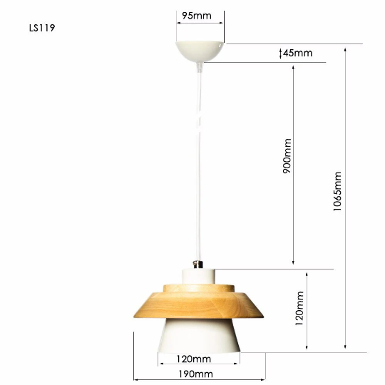 Taavita Modern Sconce Lamp - Nordic Pendant - Droplight for Living Room, Restaurant, Bedroom, Kitchen