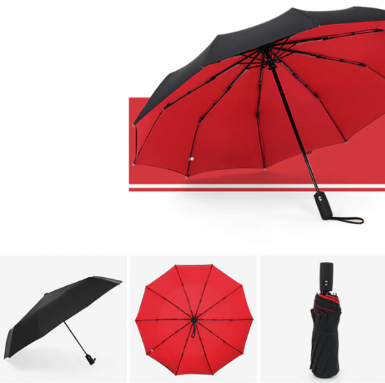 Travel-Ready Windproof Umbrella | Compact and Reliable