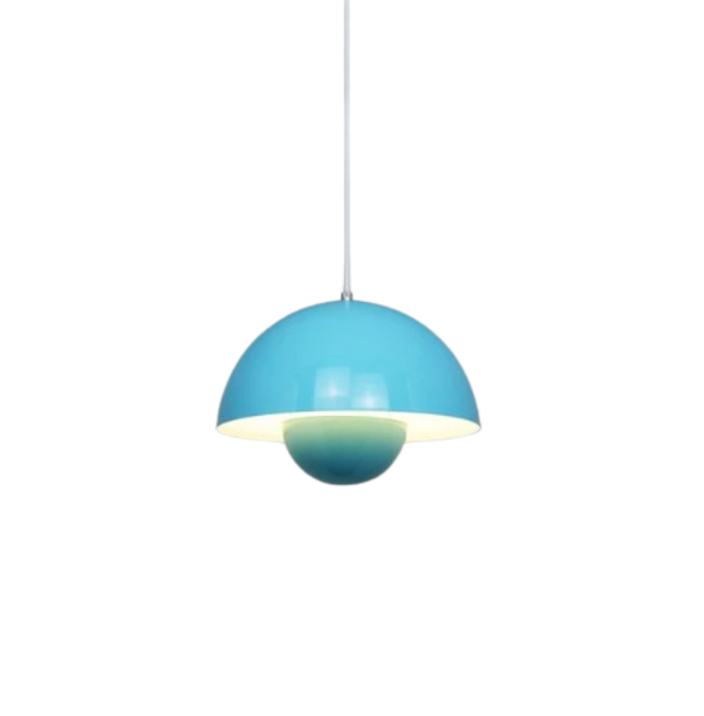Pendant Light | Flowerpot Double-Sphere Shade | Adjustable Height | Durable Design