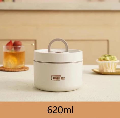 Nivaro — Insulated Stainless Steel Lunchbox with Leak-Proof Bag