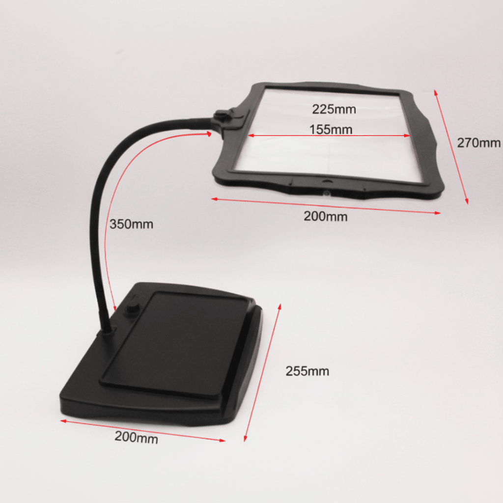 ClarityLight Pro Magnifying Floor Lamp with Enhanced Illumination