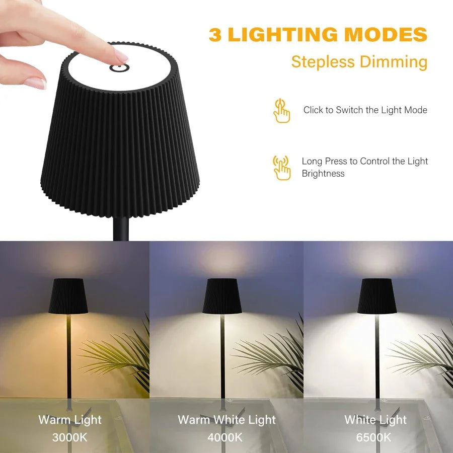 Sleek Touch Control LED Desk Lamp for Stylish Spaces