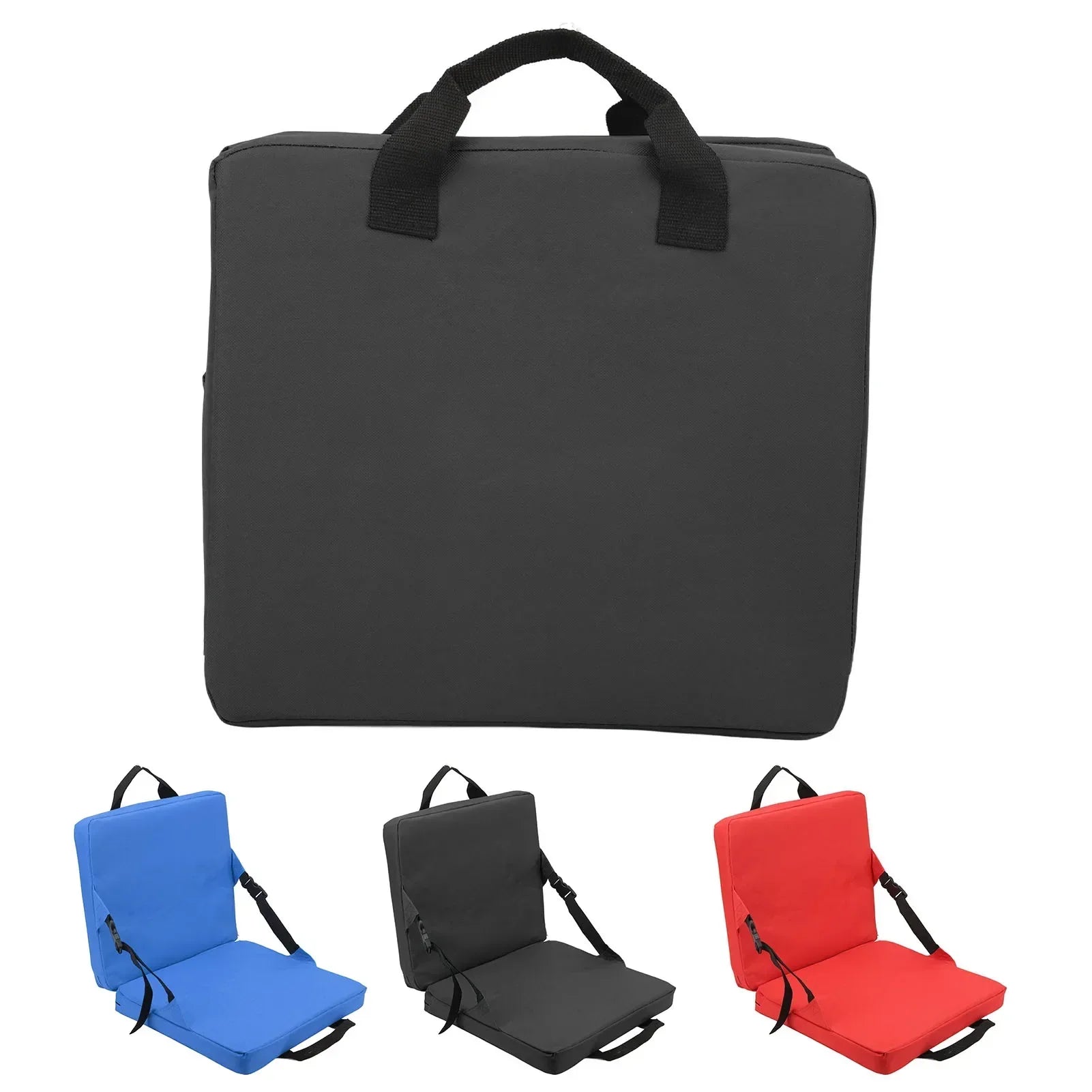 Outdoor Folding Chair with Padded Backrest for Comfort