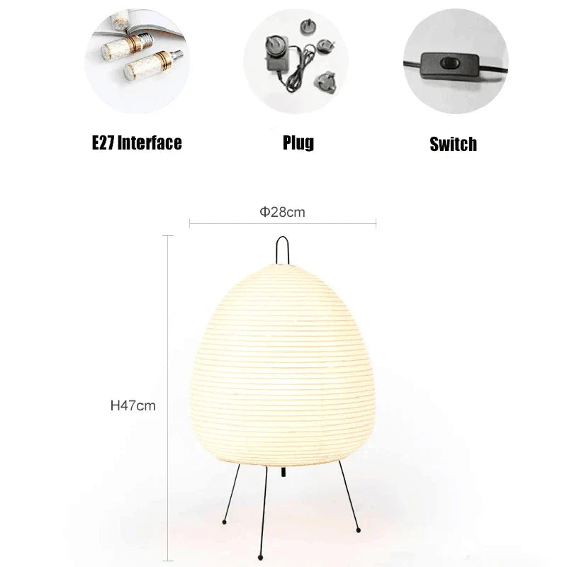 Serene Glow Nordic LED Table Lamp - USB Powered for Any Space