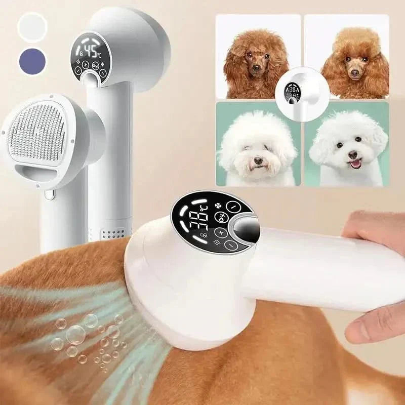 GentlePaw Grooming Dryer: Effortless Drying and Brushing for Happy Pets