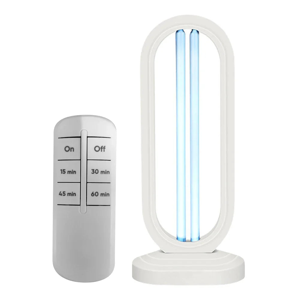 Smart UV Sanitizing Lamp with Remote & Timer for Home Use