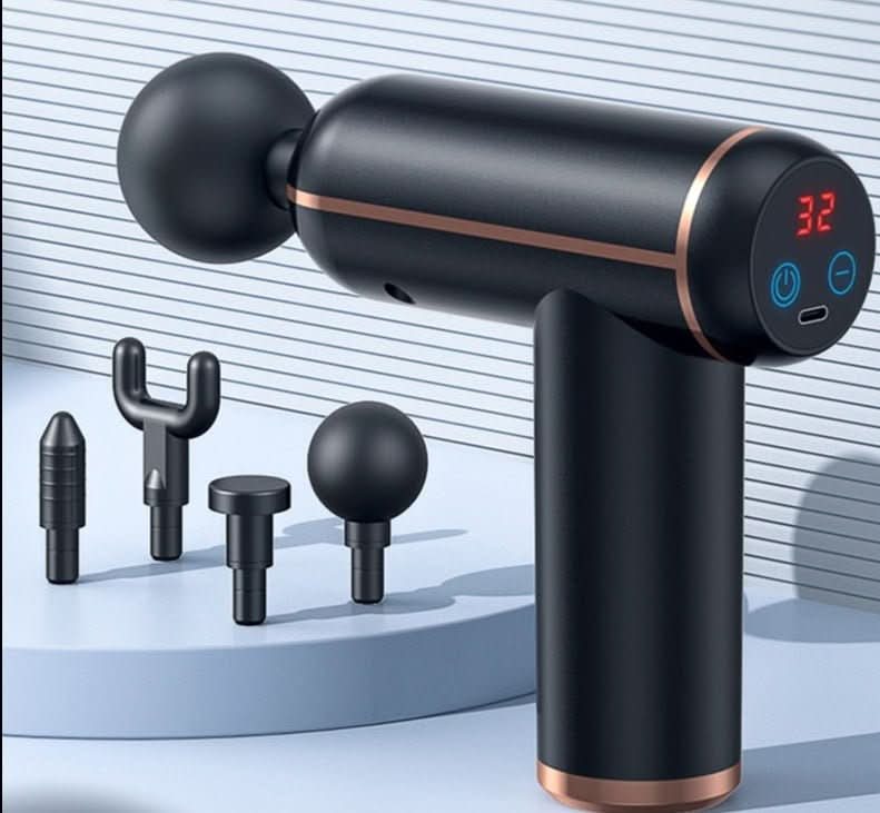 RevitalEase Massage Device with Four Precision Attachments