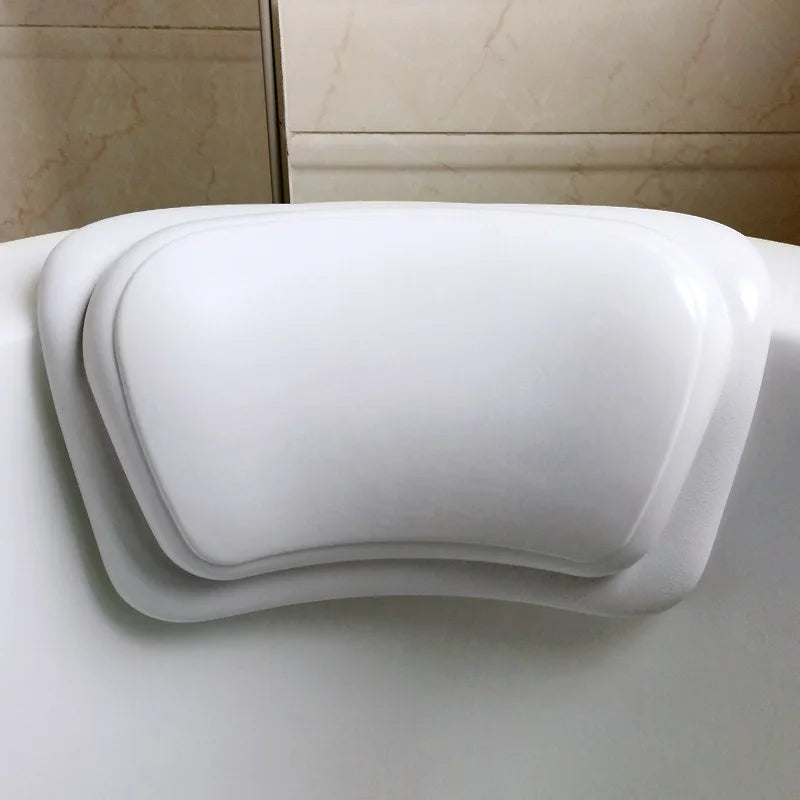 Waterproof Non-Slip Bathtub Pillow with Suction Cups