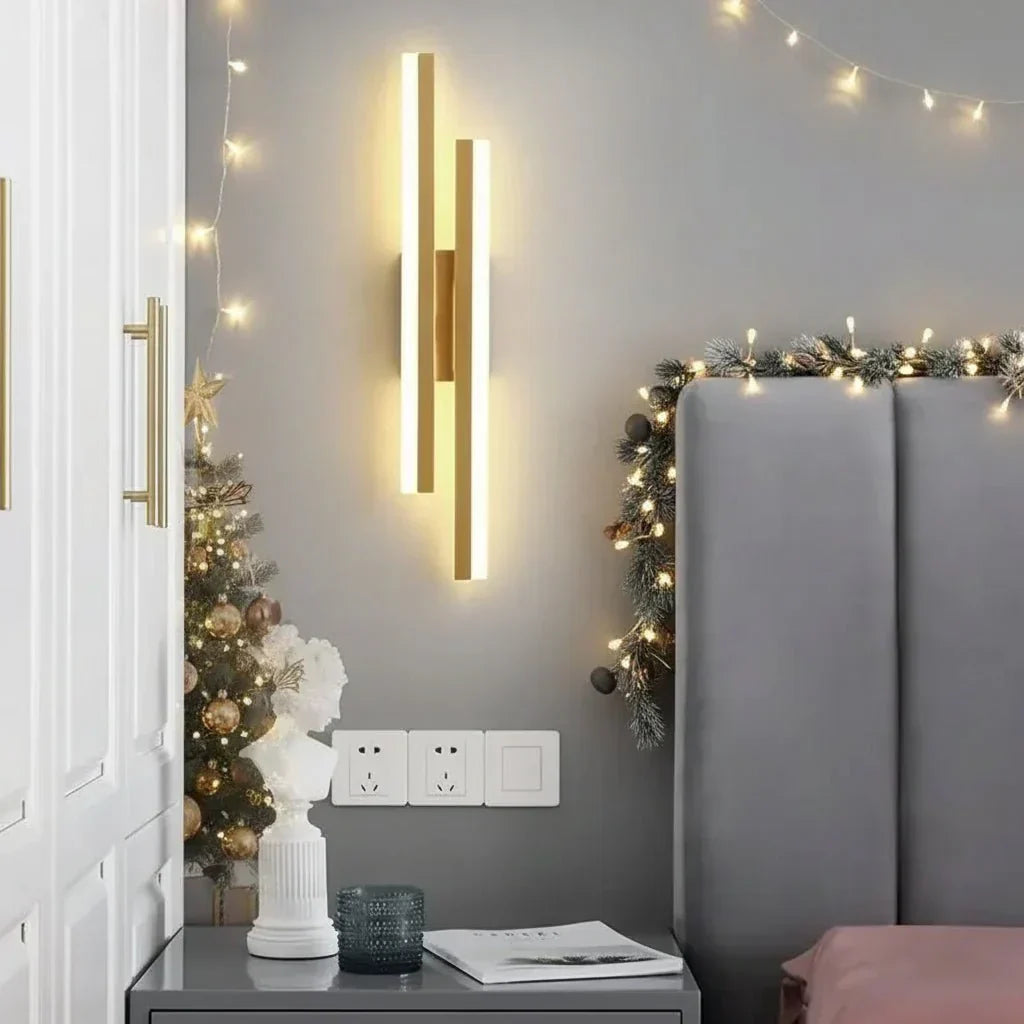 NovaGlow Adjustable LED Wall Sconce with Color Options