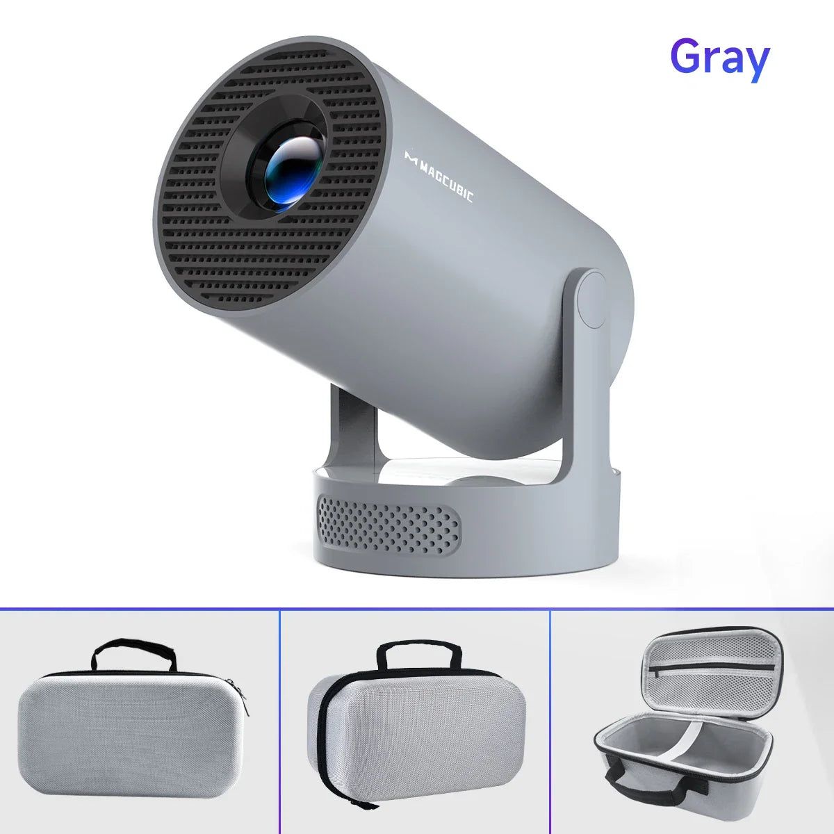 Ultra HD Portable Projector with WiFi6 and Bluetooth for Outdoor Fun