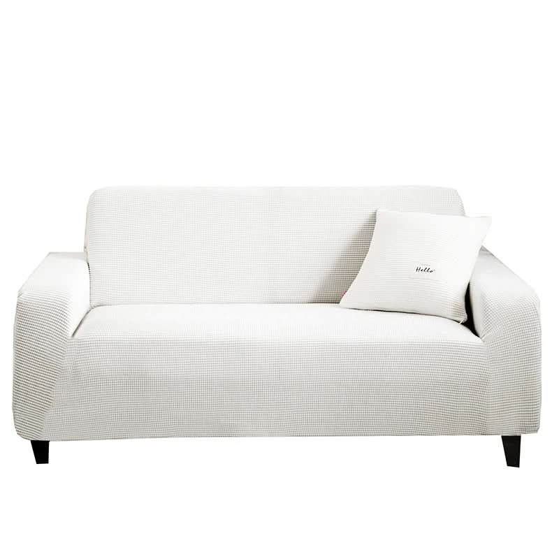 ShieldPro Stretchable Sofa Cover: Water-Resistant & Chic