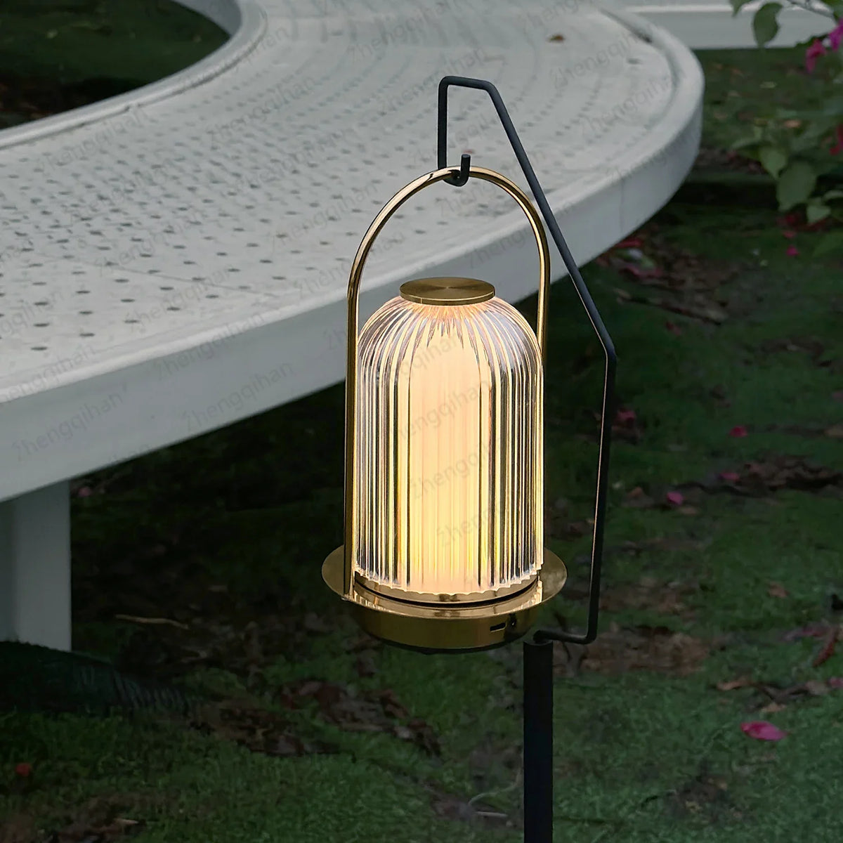 Rechargeable Touch-Control LED Crystal Lamp for Any Space