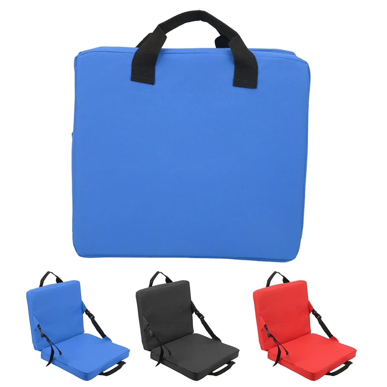 Outdoor Folding Chair with Padded Backrest for Comfort