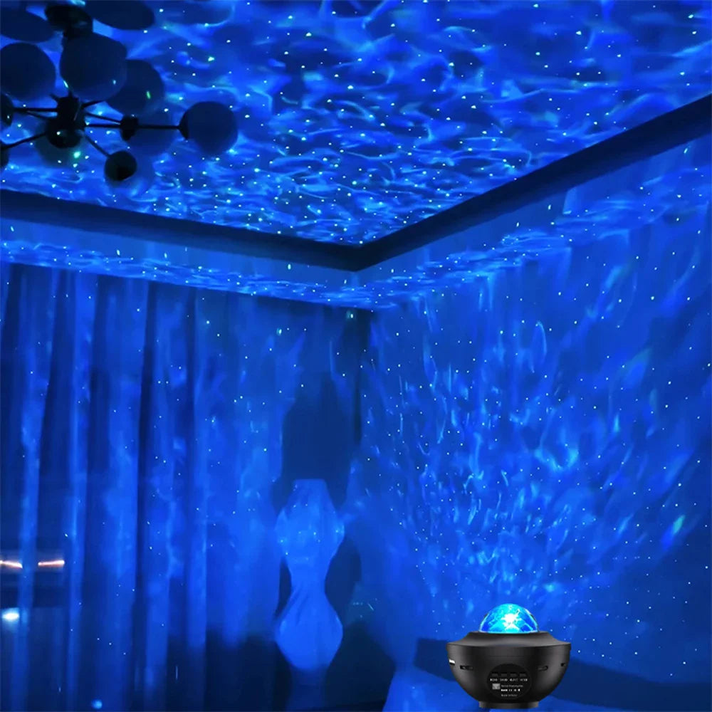 Starlight Dream Projector: Ocean Waves & Music