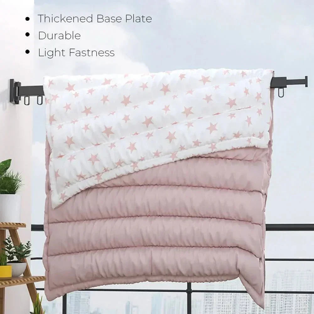 SpaceSmart Wall-Mounted Expandable Laundry Dryer