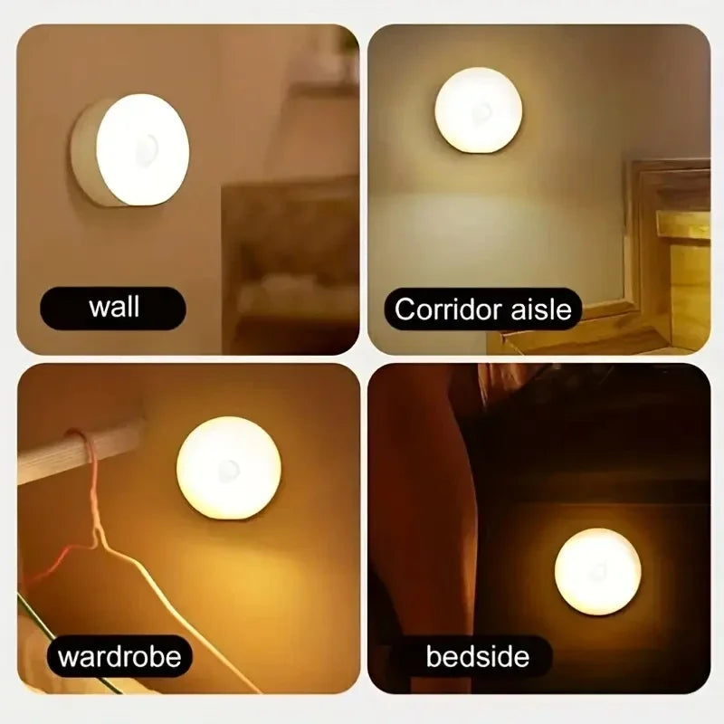 Smart Motion-Activated LED Night Lamp for Any Room
