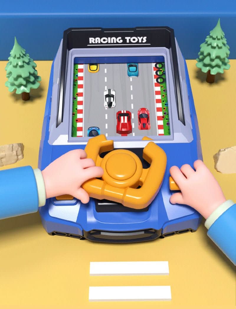 RacingJoy Interactive Steering Wheel for Kids' Adventures