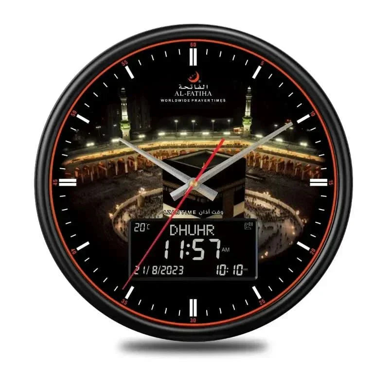 FaithSync Digital Prayer Clock with Auto Time Adjustment