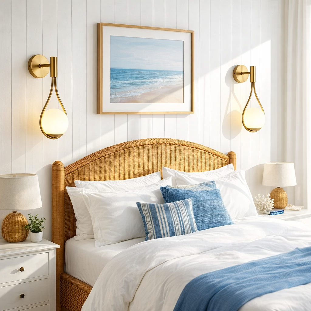 NordicGlow Contemporary Metal Wall Light Fixture