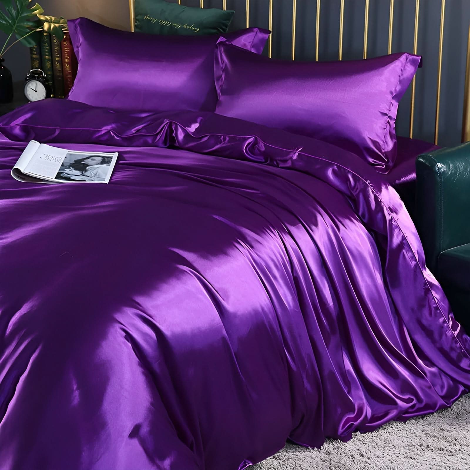 Hypoallergenic Mulberry Silk Bedding Set for Comfortable Sleep