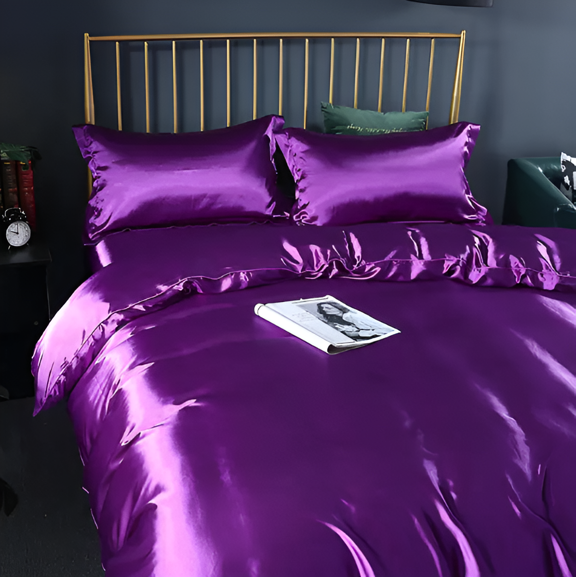 Hypoallergenic Mulberry Silk Bedding Set for Comfortable Sleep