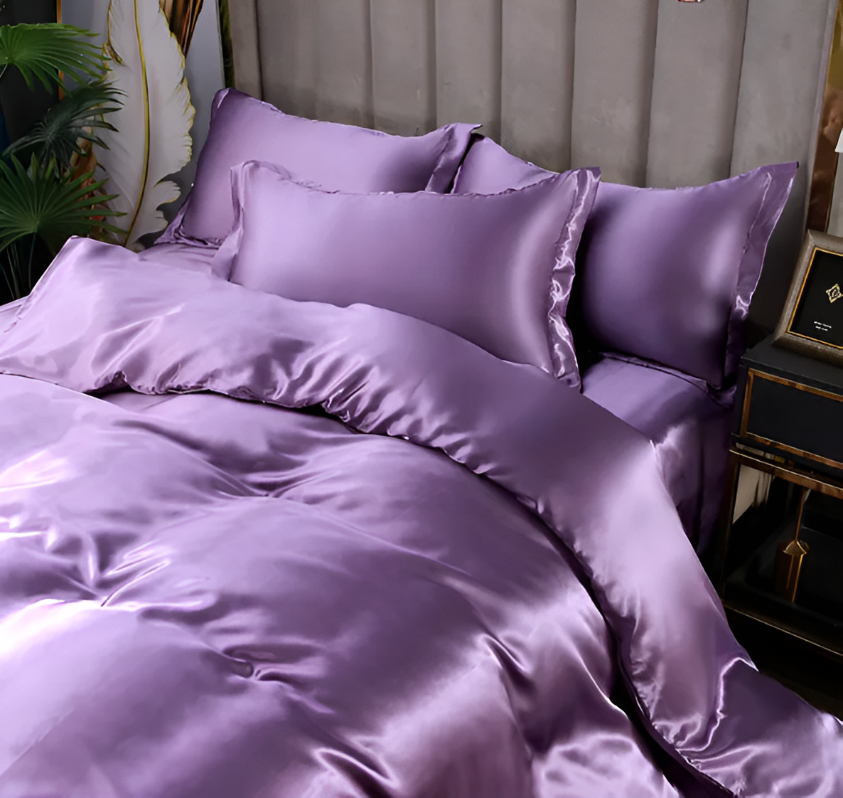 Hypoallergenic Mulberry Silk Bedding Set for Comfortable Sleep