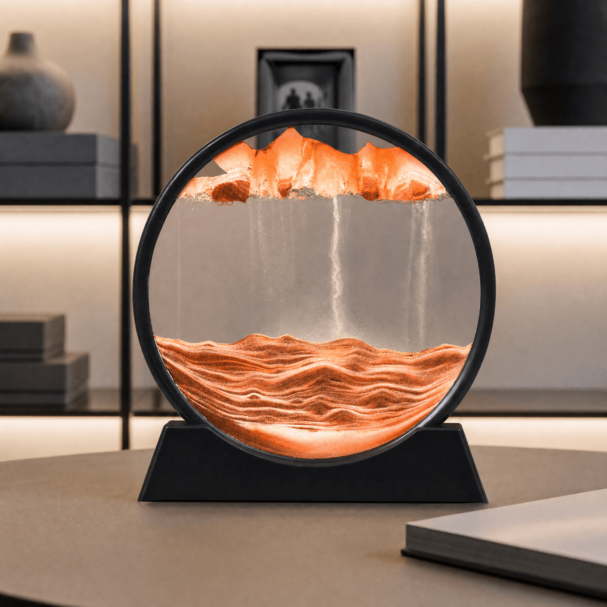 Motion Sand Art Frame with Distinctive Designs – Calm Decor for Peaceful Areas