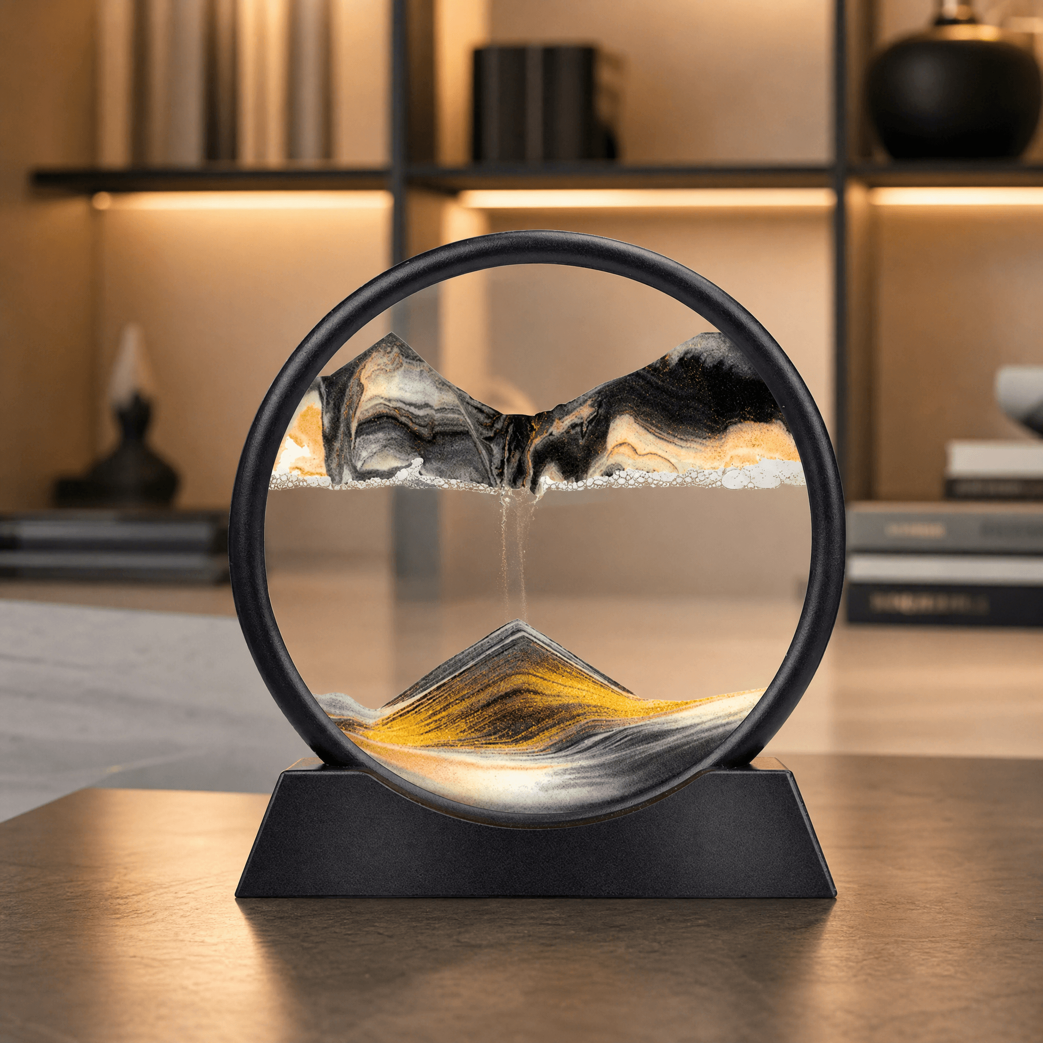 Motion Sand Art Frame with Distinctive Designs – Calm Decor for Peaceful Areas