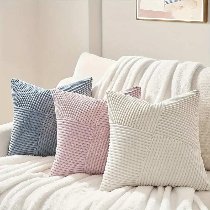 Set of 2 Cozy Velvet Cushion Covers | 50×50 cm